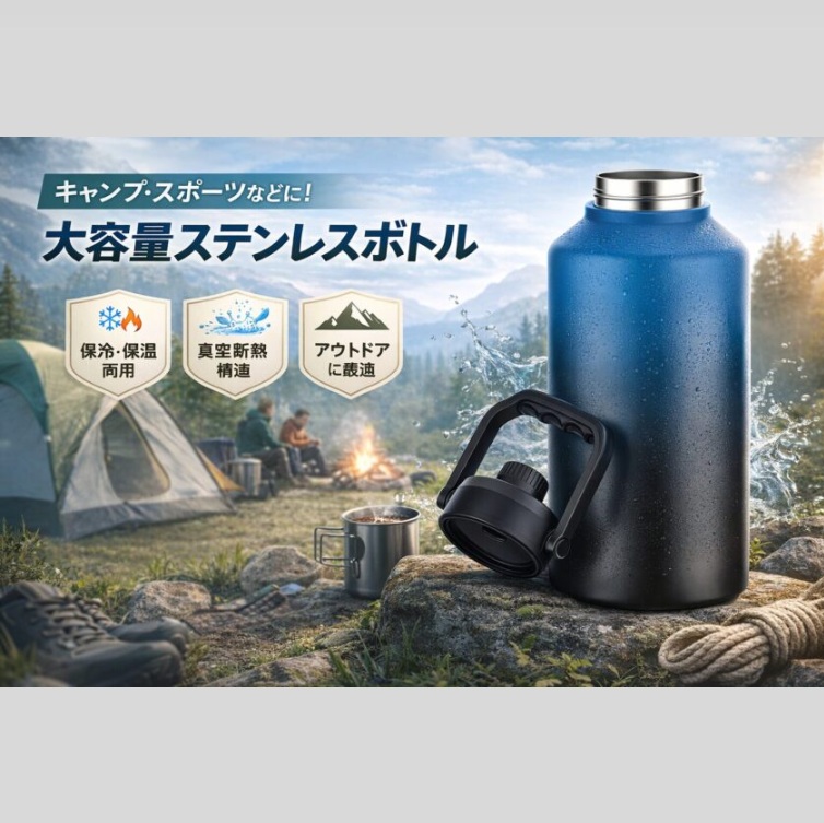 Free W-alk ガロンボトルBK×BL (3785ml) | ヨモタ化学産業株式会社